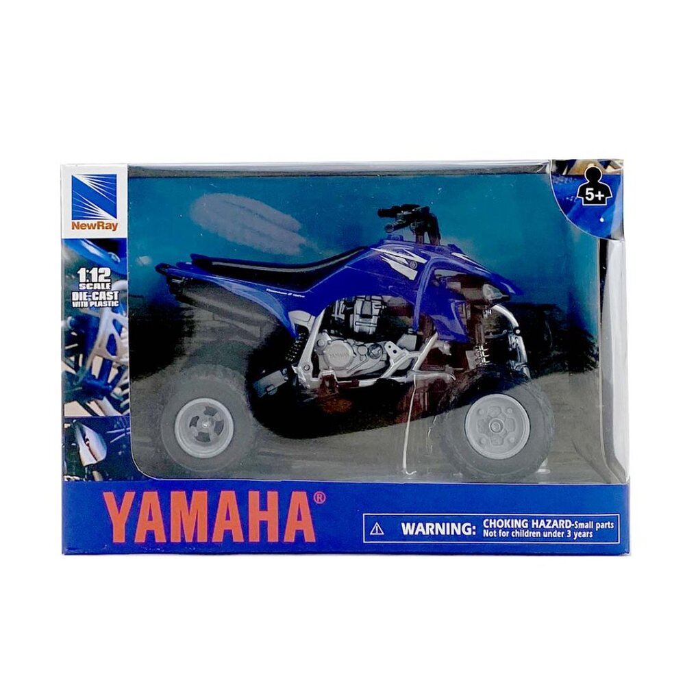 New Ray Blue Honda YFZ 450 ATV / 1:12 Scale Model